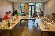 Participants imaginant des solutions innovantes avec des briques Lego MadCityZen. | © MadCityZen